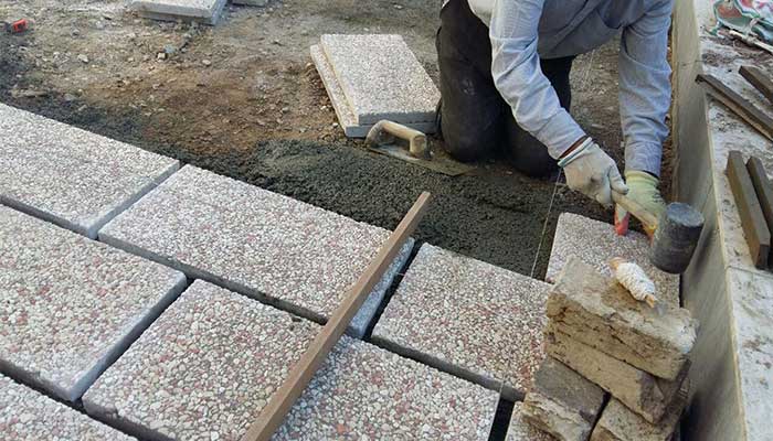 روش اجرای واش بتن